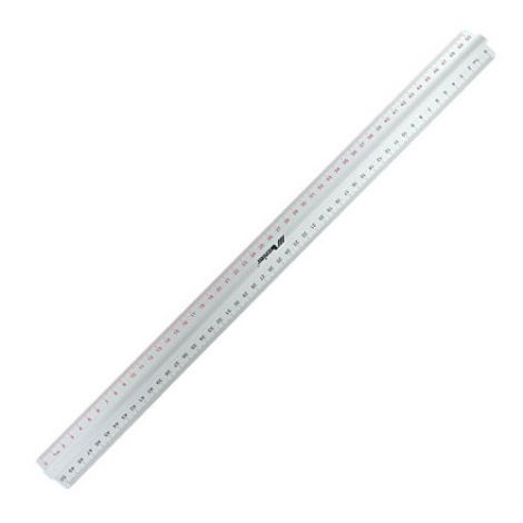 Linijka Leniar z uchwytem aluminiowa 100cm dwustronna